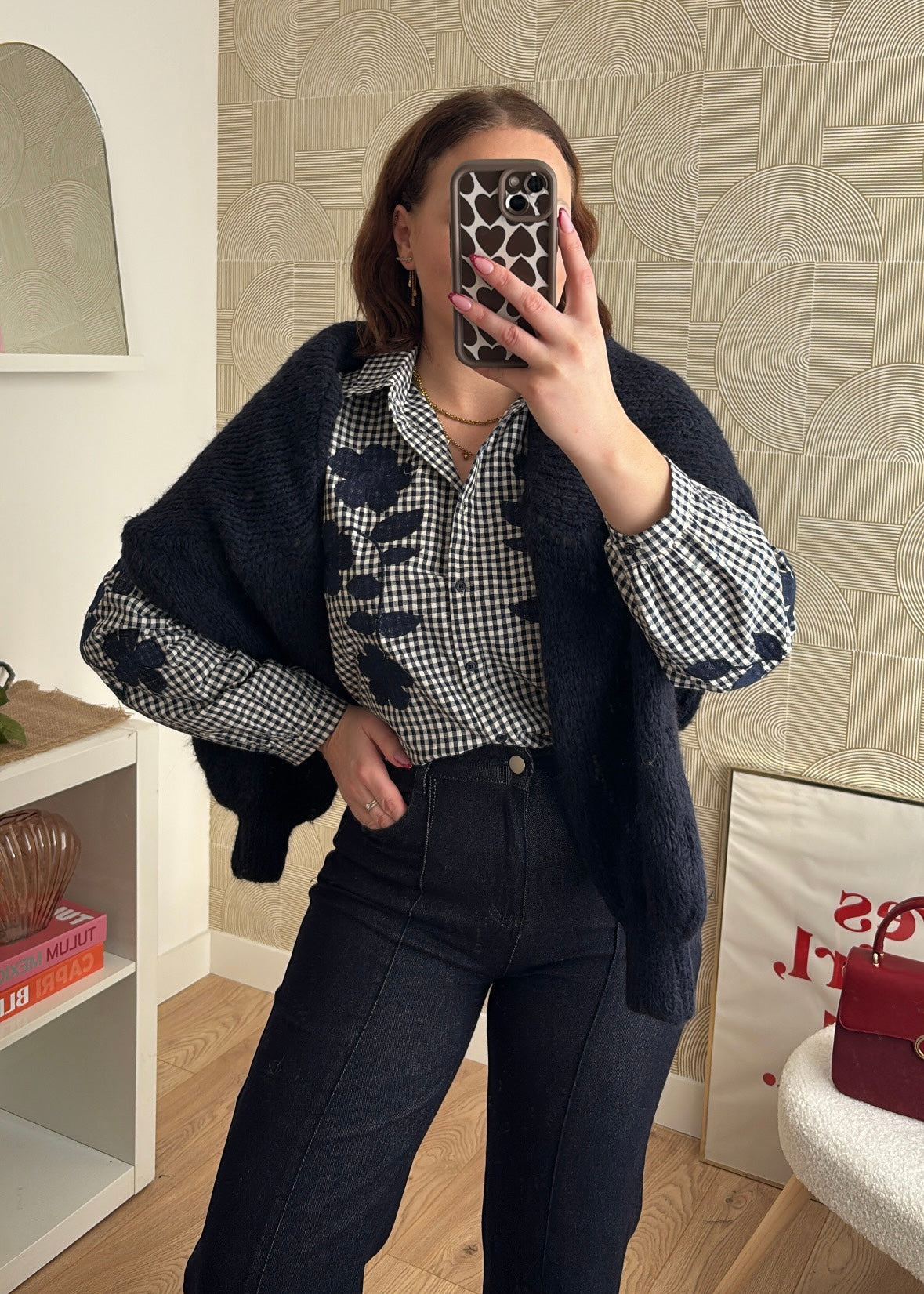 Chemisier navy - SWAN