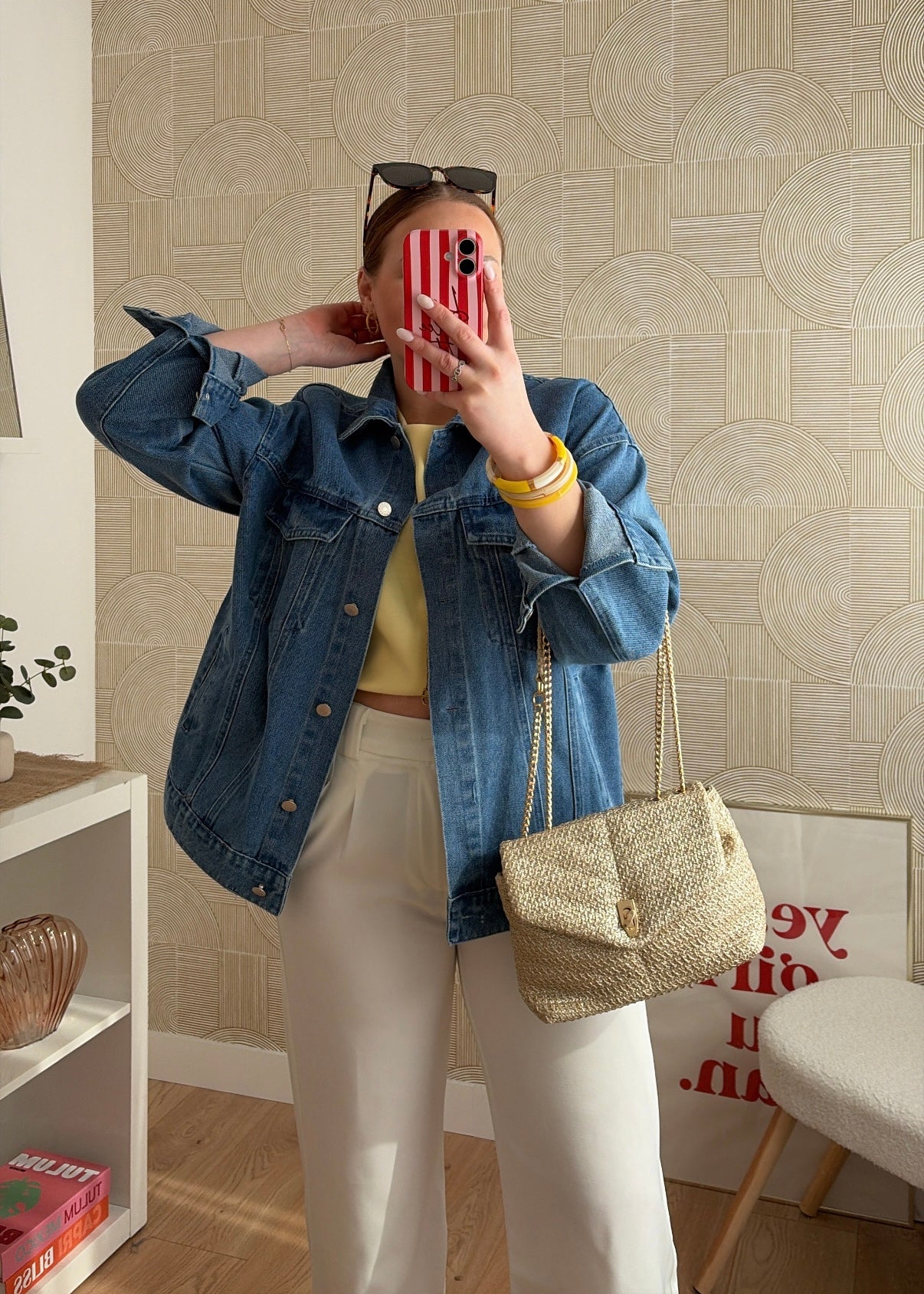 Veste denim - LOVE