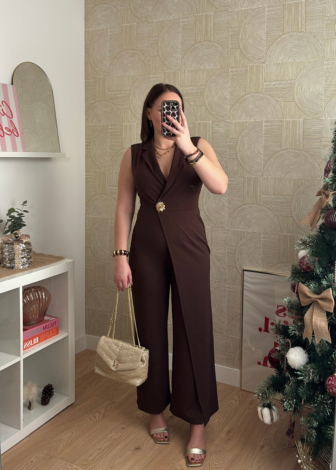 Combinaison chocolat "ÉLÉGANTE"