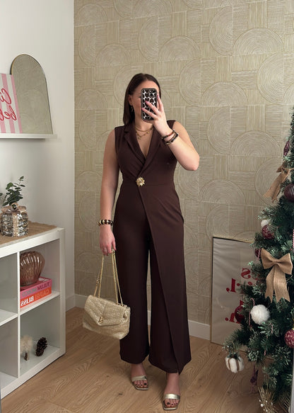 Combinaison chocolat "ÉLÉGANTE"