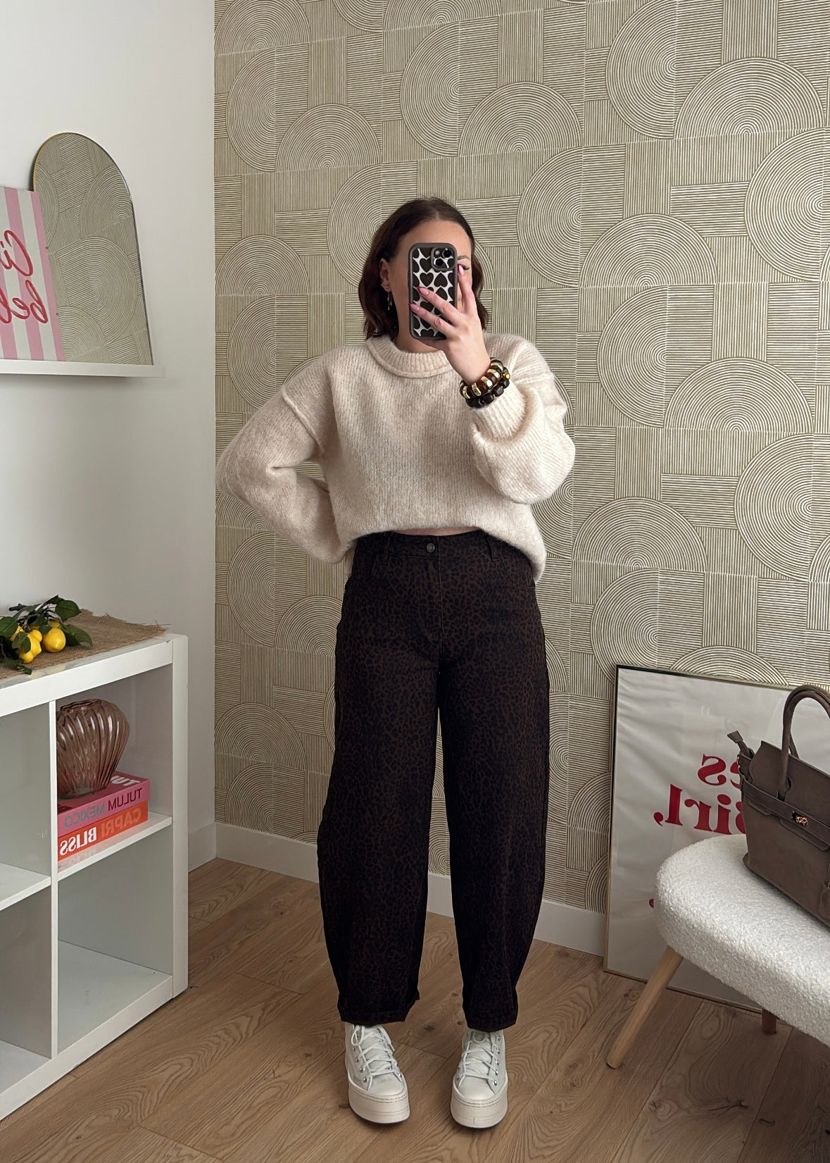 Jeans ballon léopard - DIM