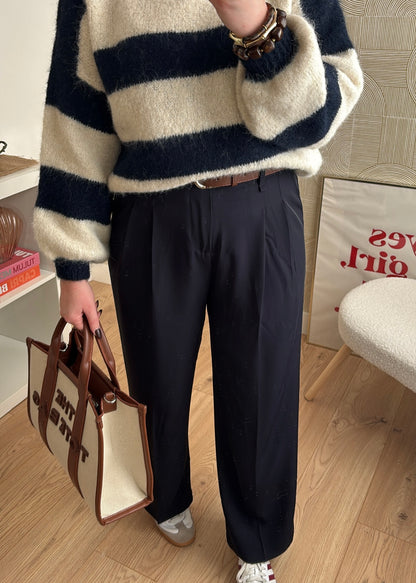 Pantalon navy - SANDRO