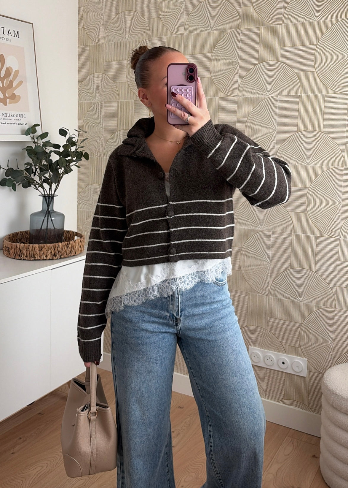 Gilet choco - CLARA