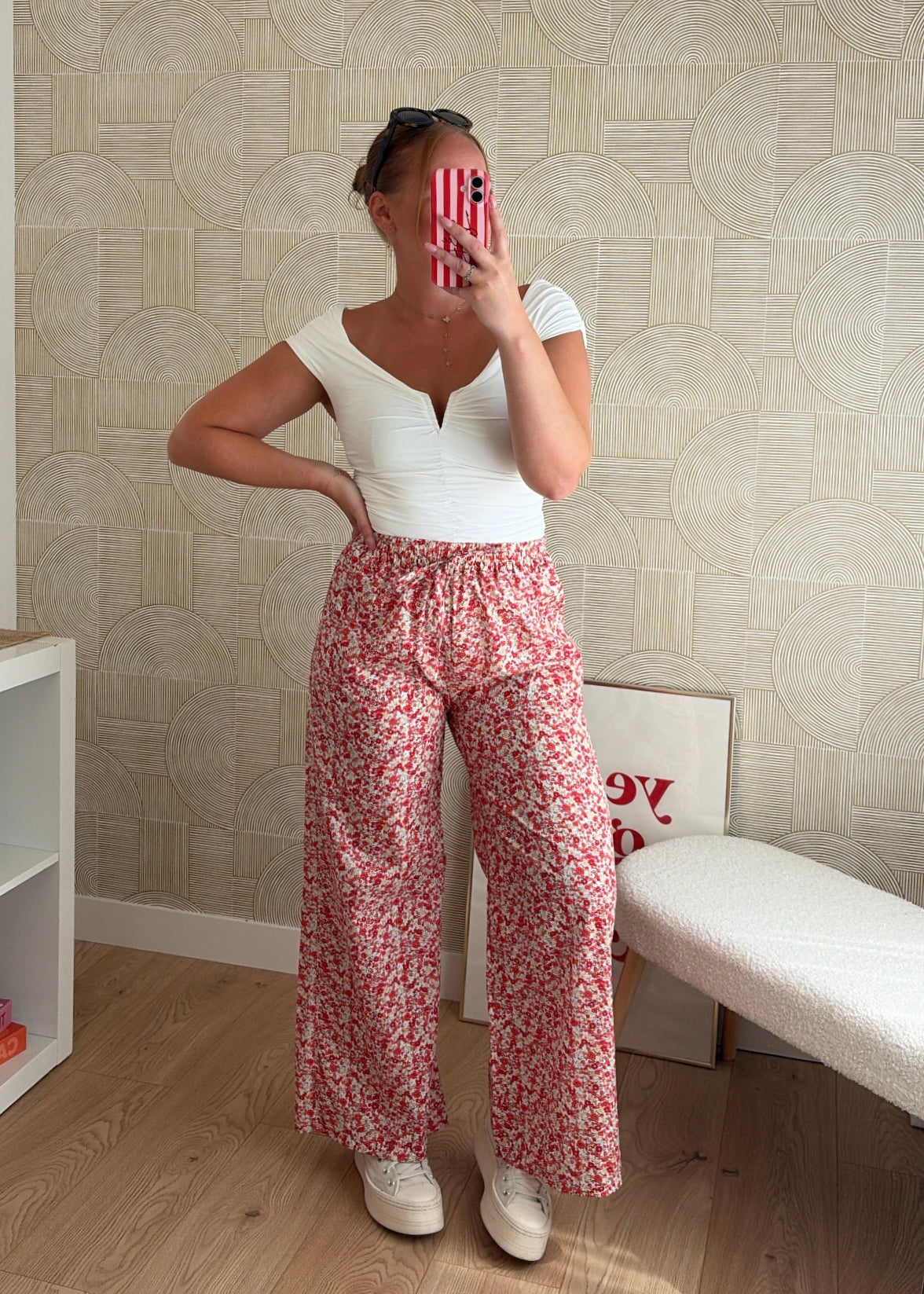 Pantalon rouge - LOVERS