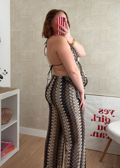 Ensemble en maille choco - SOLERO