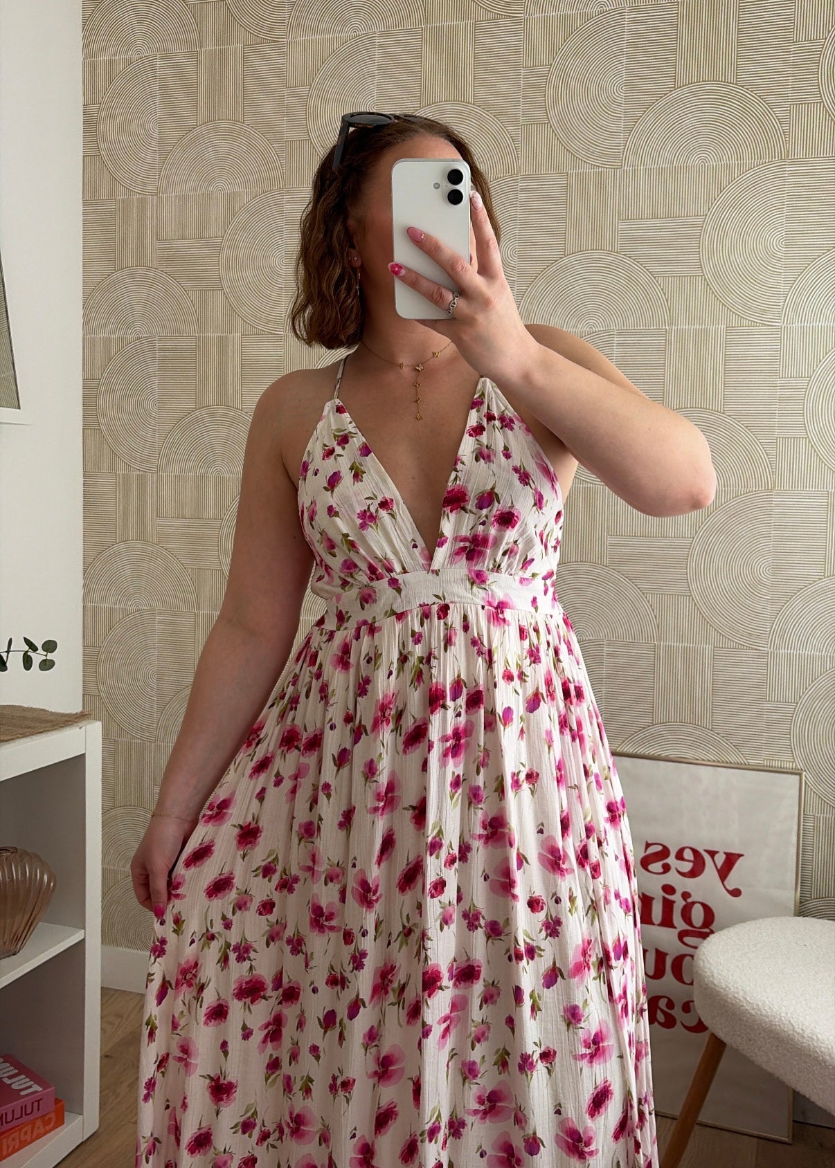 Robe longue fleurie - AMÉLIA