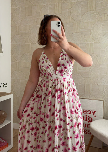 Robe longue fleurie - AMÉLIA