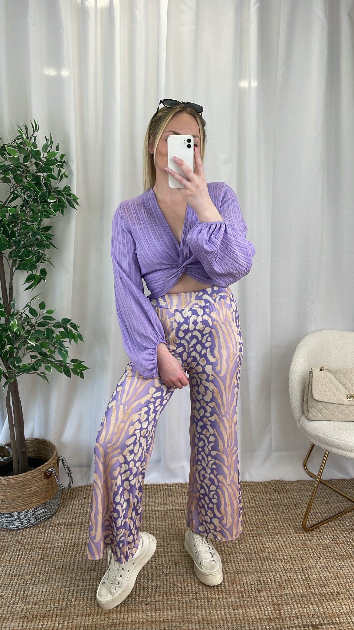 Pantalon lilas - SUMMER