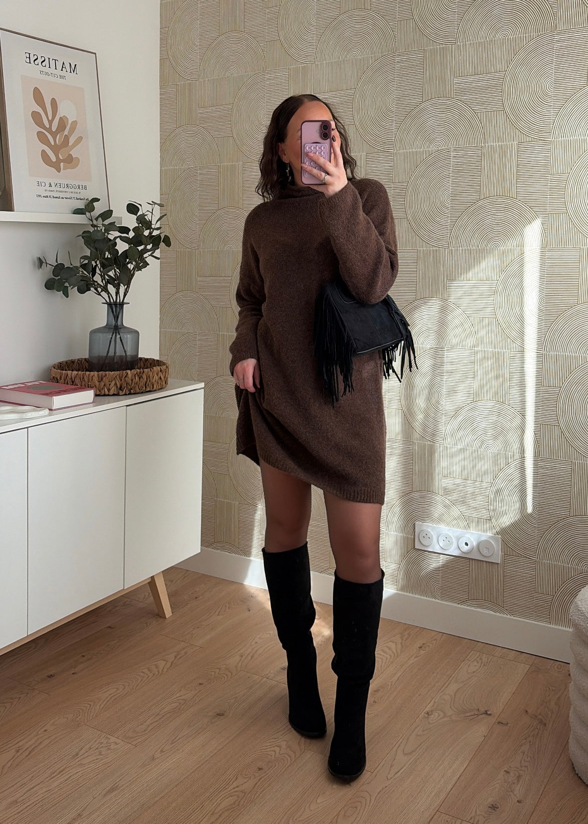 Robe pull choco - ISMA