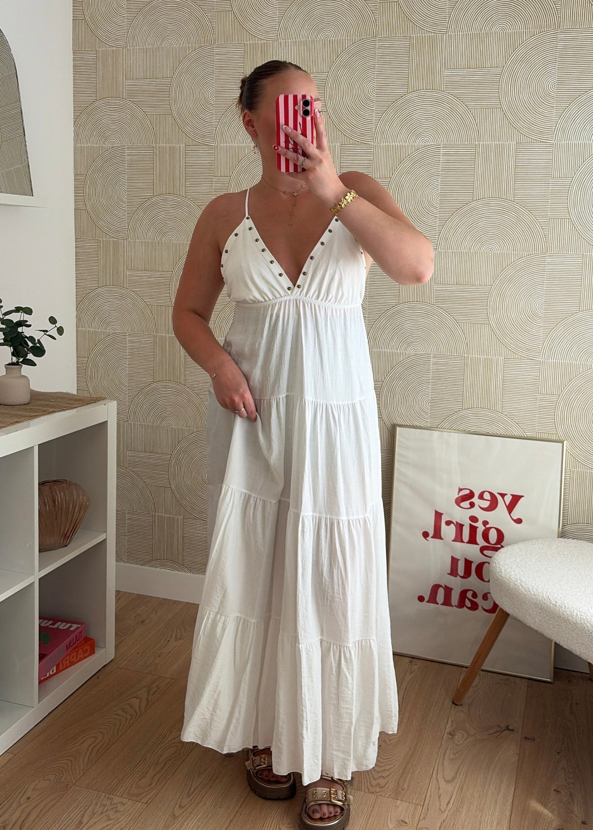 Robe longue blanche - ÉLISE