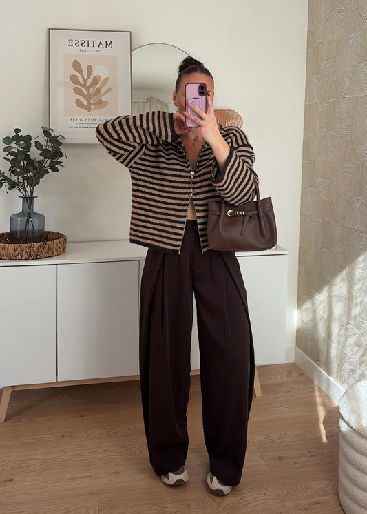 PRÉCOMMANDE / Pantalon choco - ALMA
