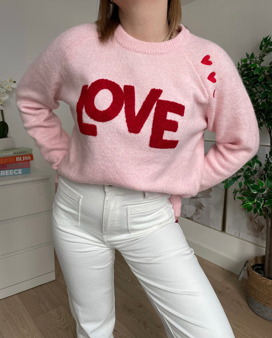 Pull beige love MILANE