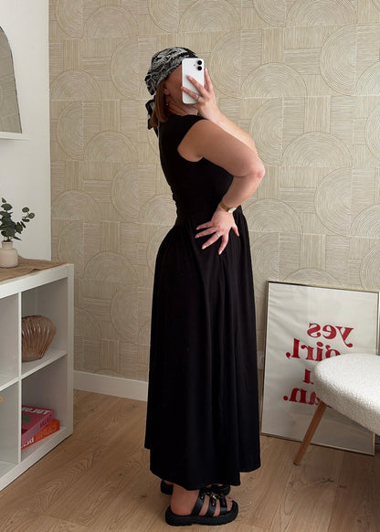 Robe longue noire - HARMONY
