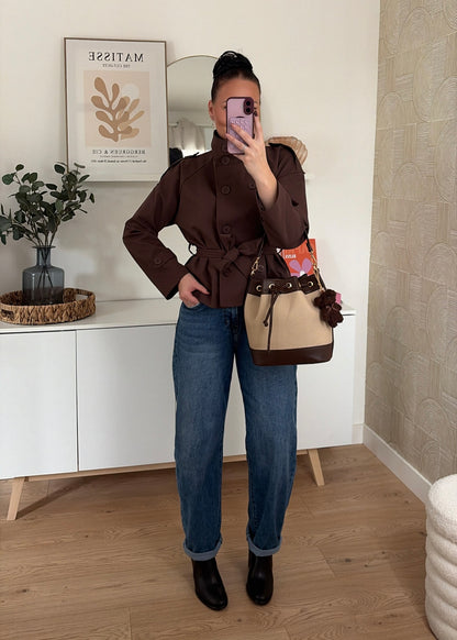 Trench choco - ALIX