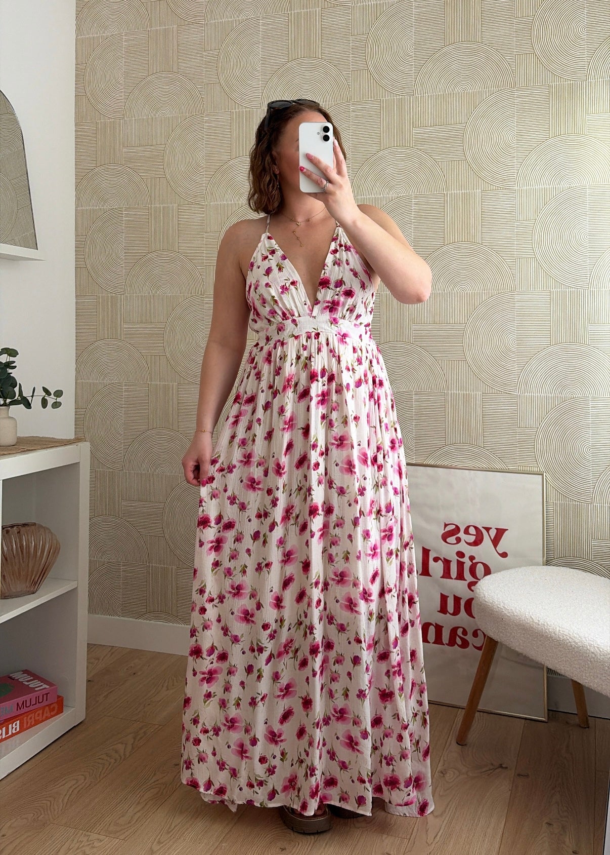 Robe longue fleurie - AMÉLIA