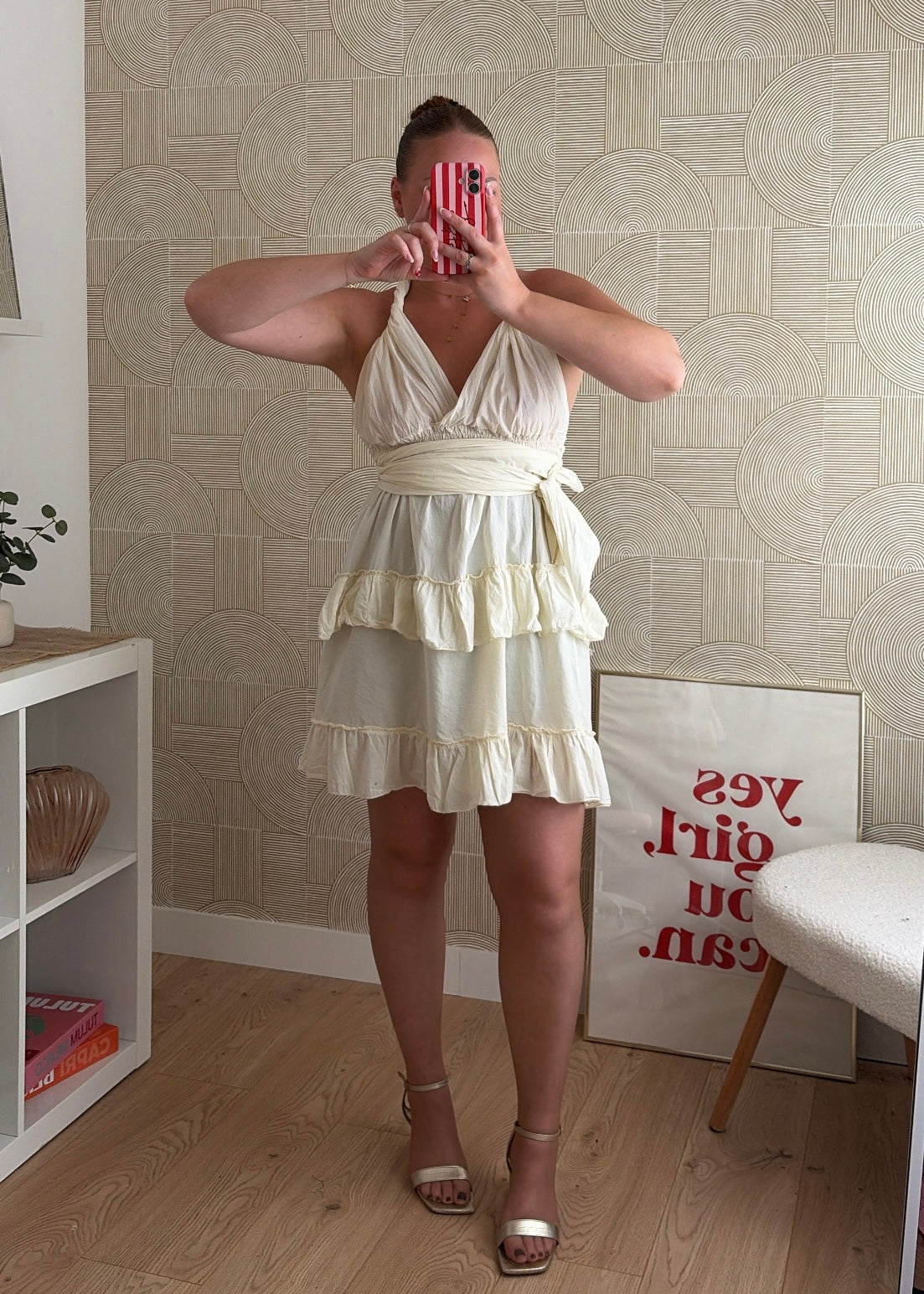 Robe multipositions beige - AMBRE