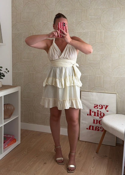 Robe multipositions beige - AMBRE