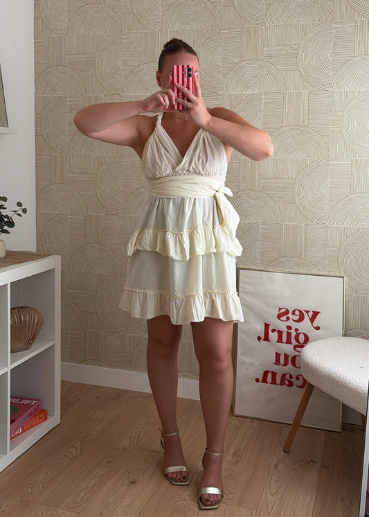 Robe multipositions beige - AMBRE