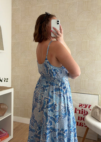 Robe longue bohème - AZURA
