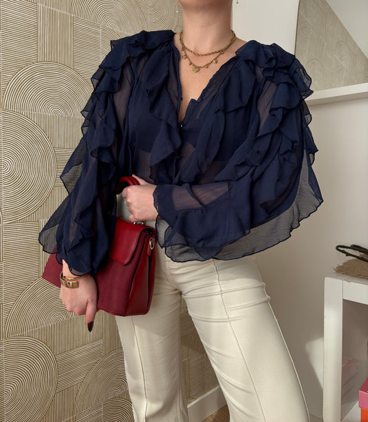 Chemisier navy - FROUFROU