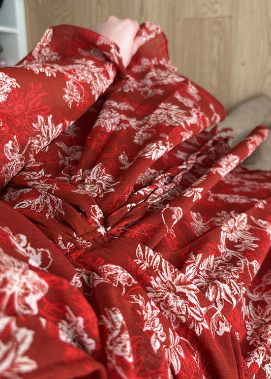 Robe fluide imprimée - ZORYAH