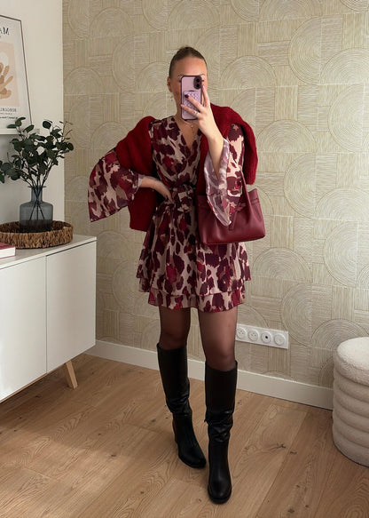 Robe bordeaux - LOUISA