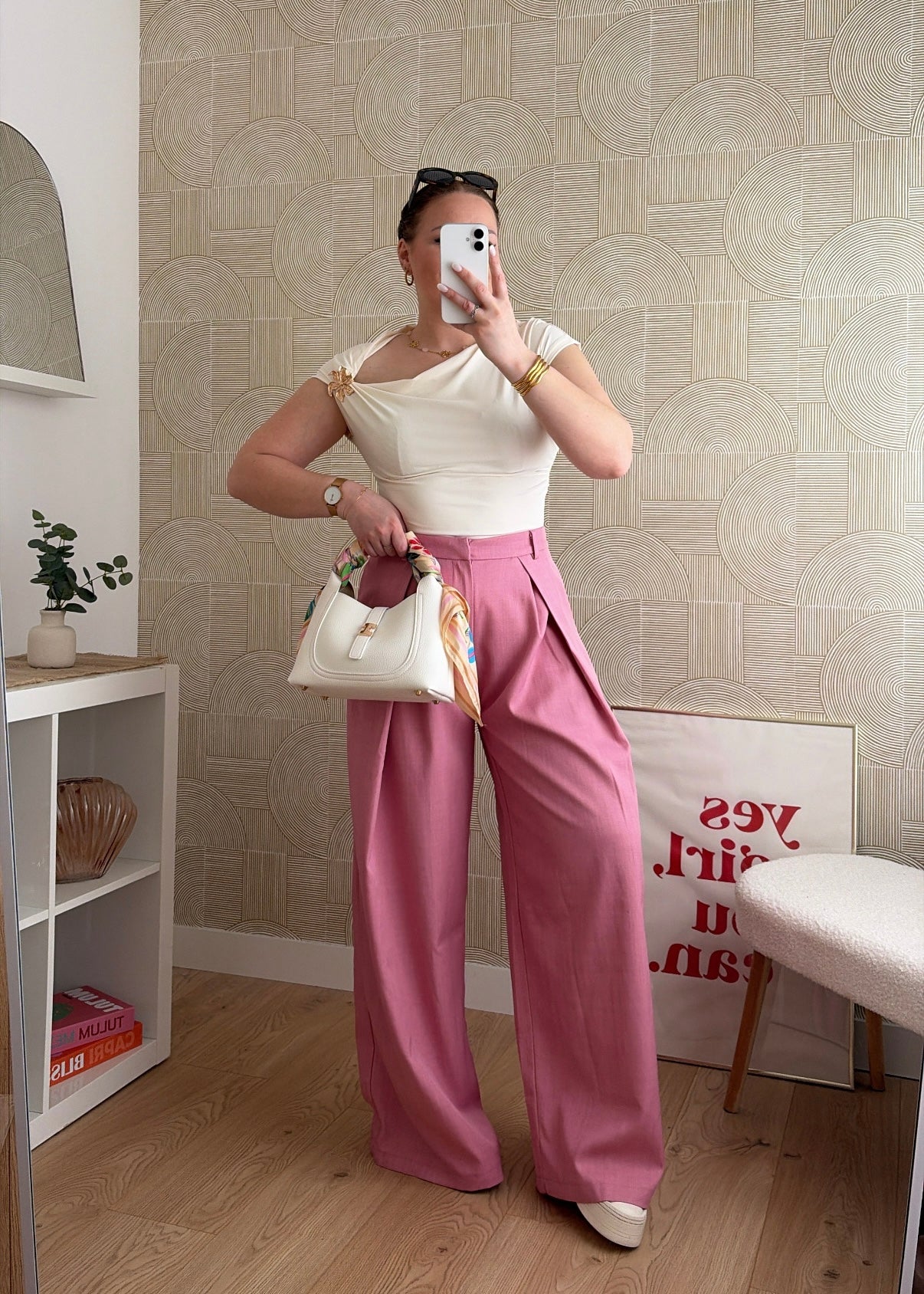 Pantalon rose - AMPLE
