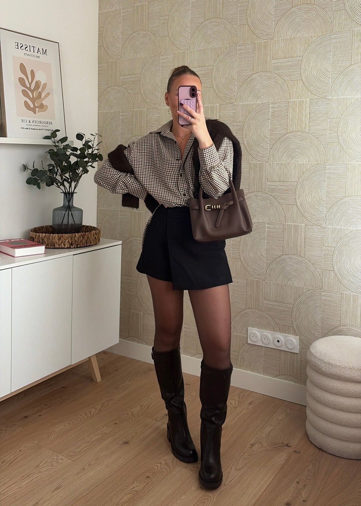 Chemise à carreaux - LÉANE
