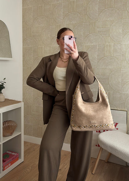 Ensemble taupe - TAILLEUR