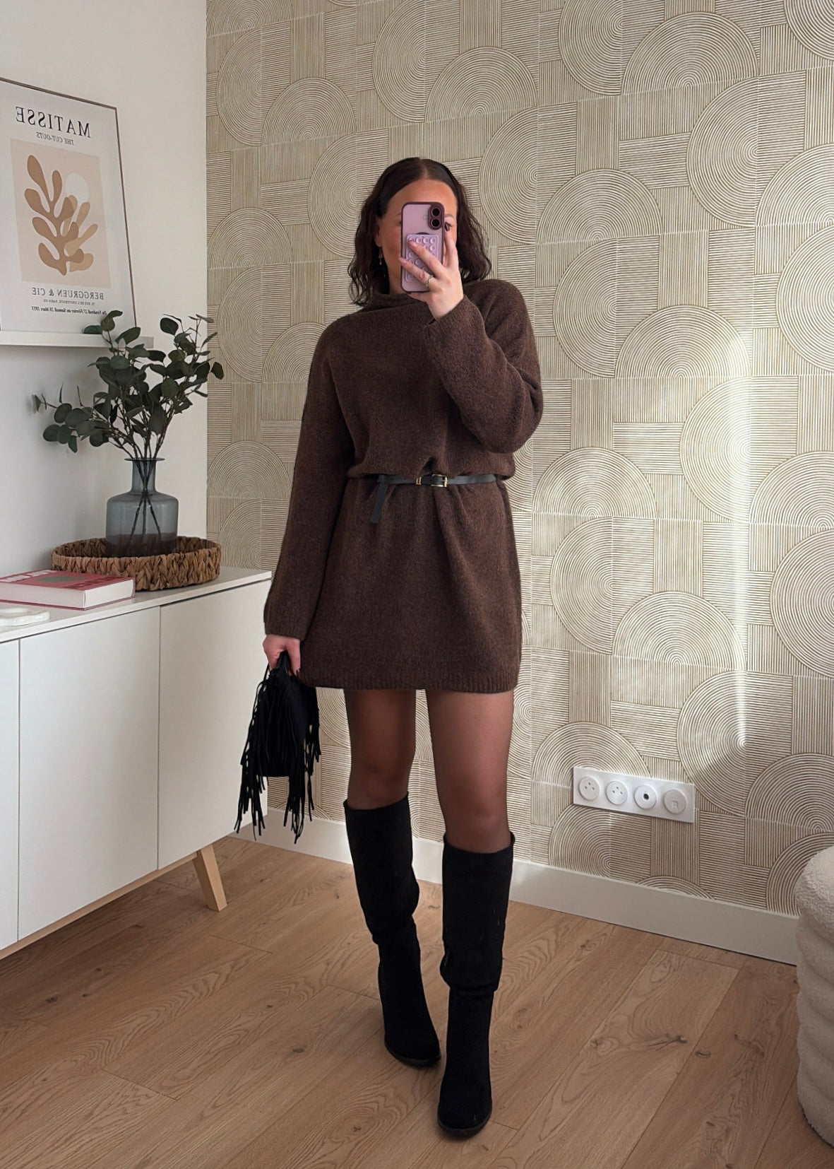 Robe pull choco - ISMA