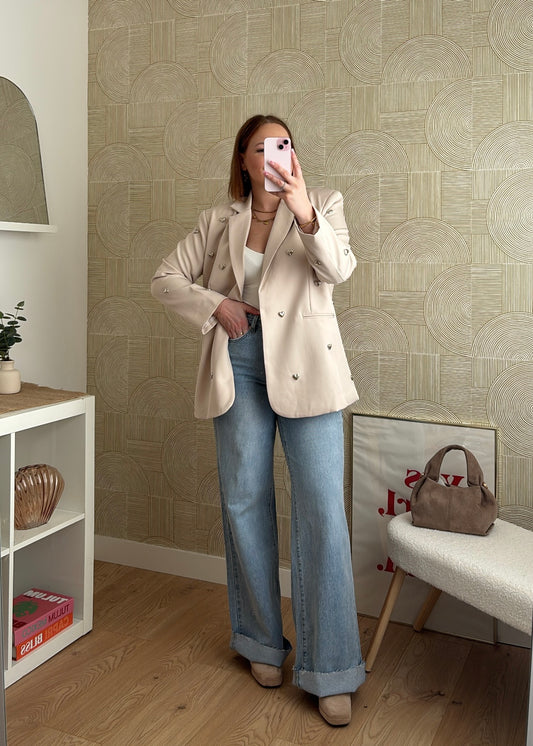 Blazer à détails - CŒURS