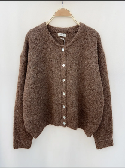 Gilet noisette - IRÈNE