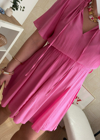 Robe courte rose - LADY