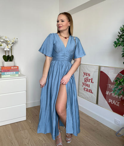 Robe bleu AIMÉE