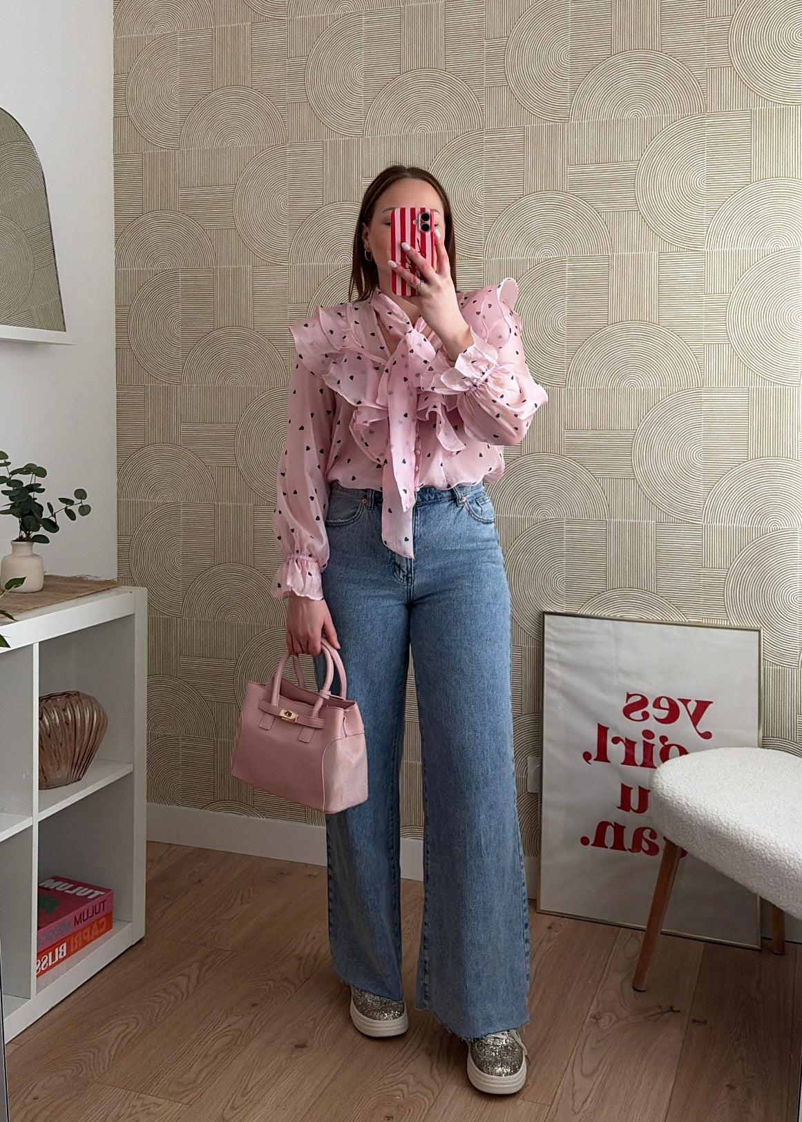 Blouse à coeurs - KAYLIA