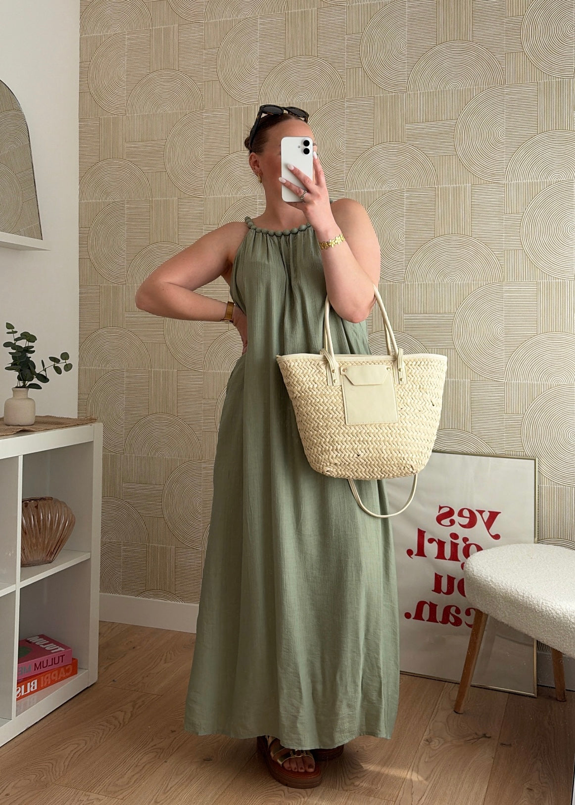 Robe vert d'eau - AMPLE