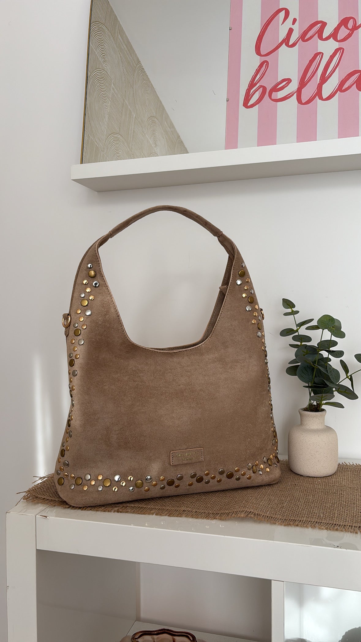 Sacs suédine à clous - NOVA