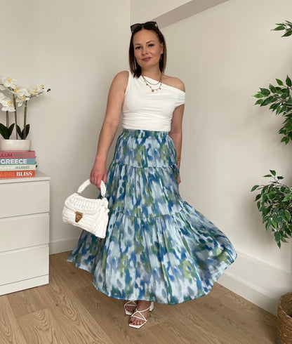 Top asymétrique blanc LOA