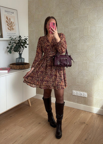 Robe coffee - CACHEMIRE