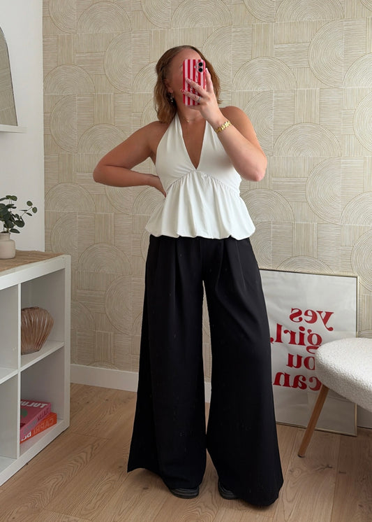 Pantalon noir - PALAZZO