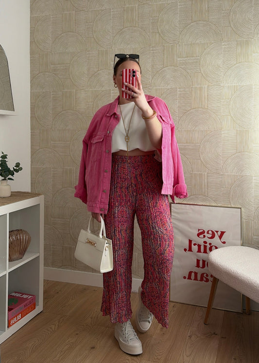 Pantalon plissé - CACHEMIRE