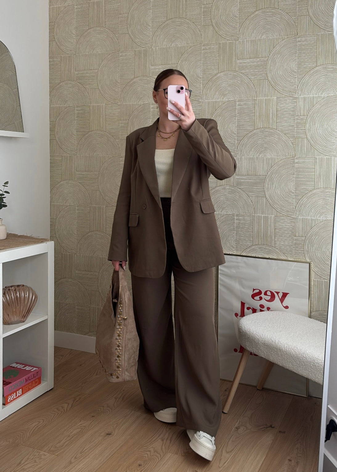Ensemble taupe - TAILLEUR