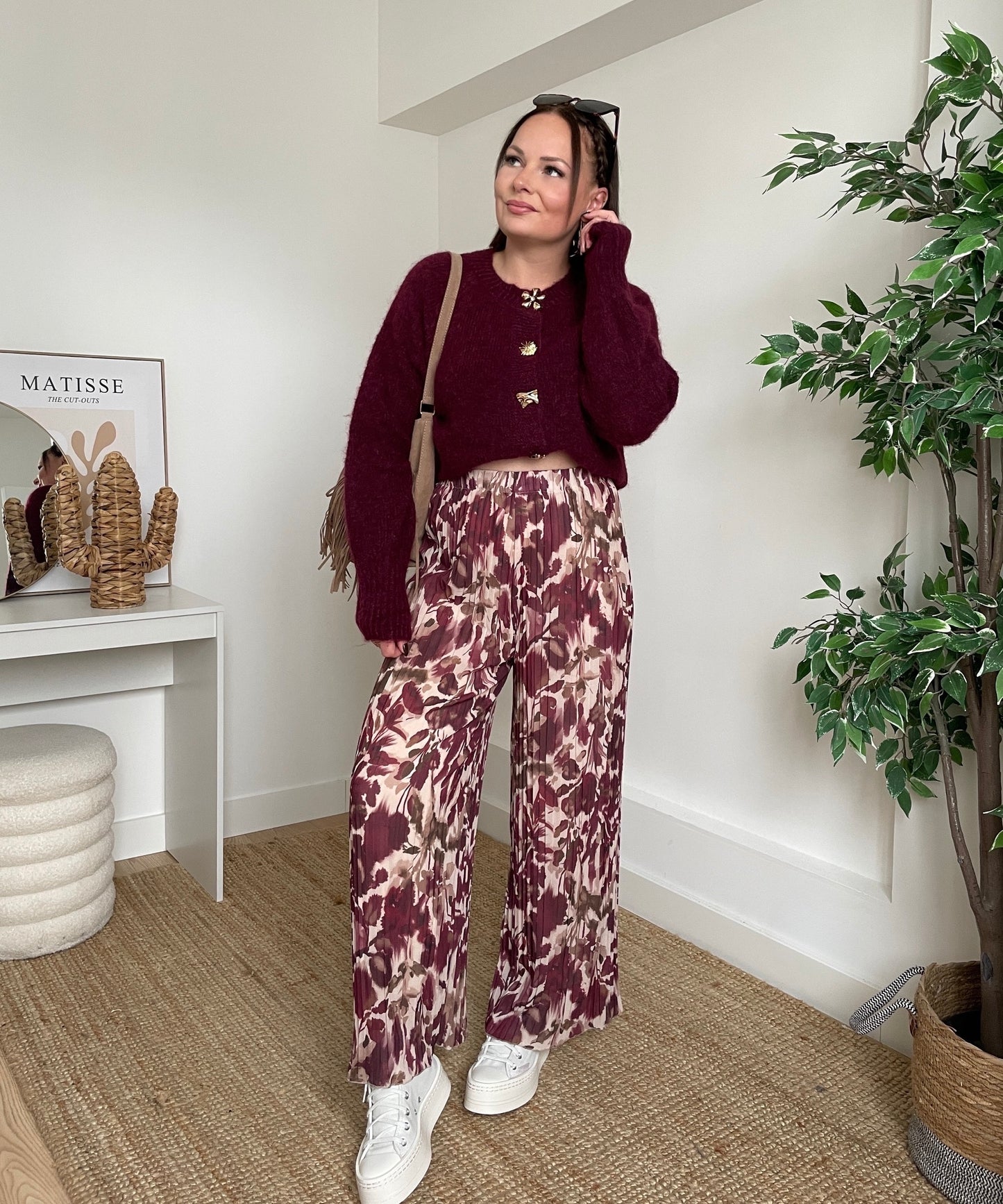 Gilet bordeaux - FANTAISIE