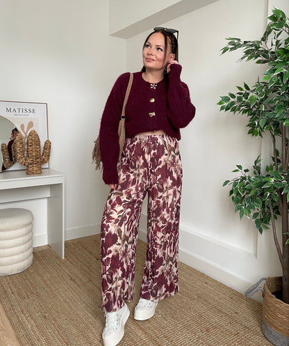 Gilet bordeaux - FANTAISIE