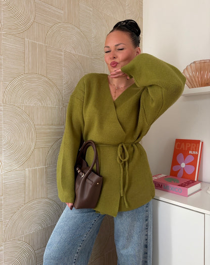 Kimono olive - MAYA