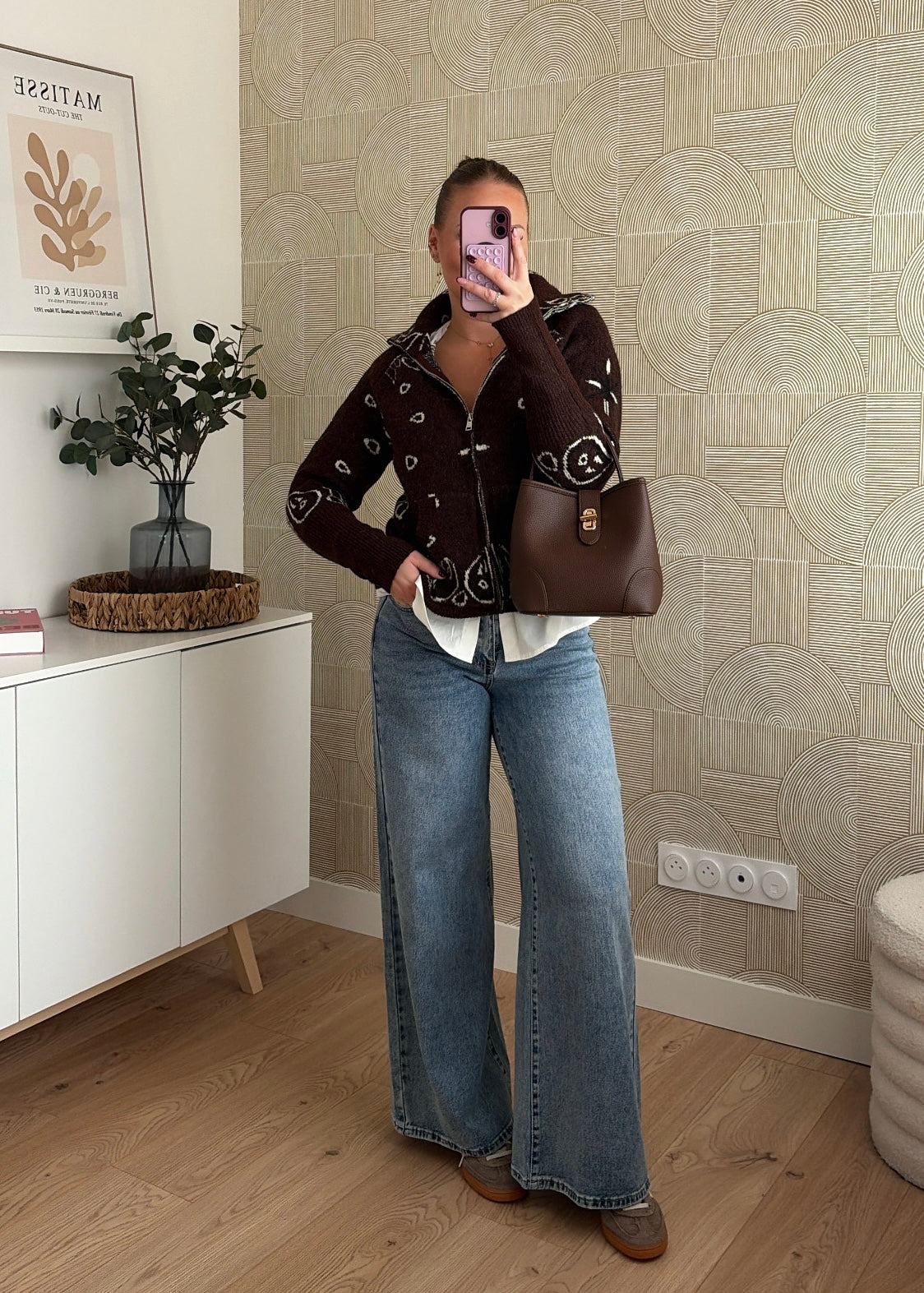 Gilet bandana choco - MAËLYS