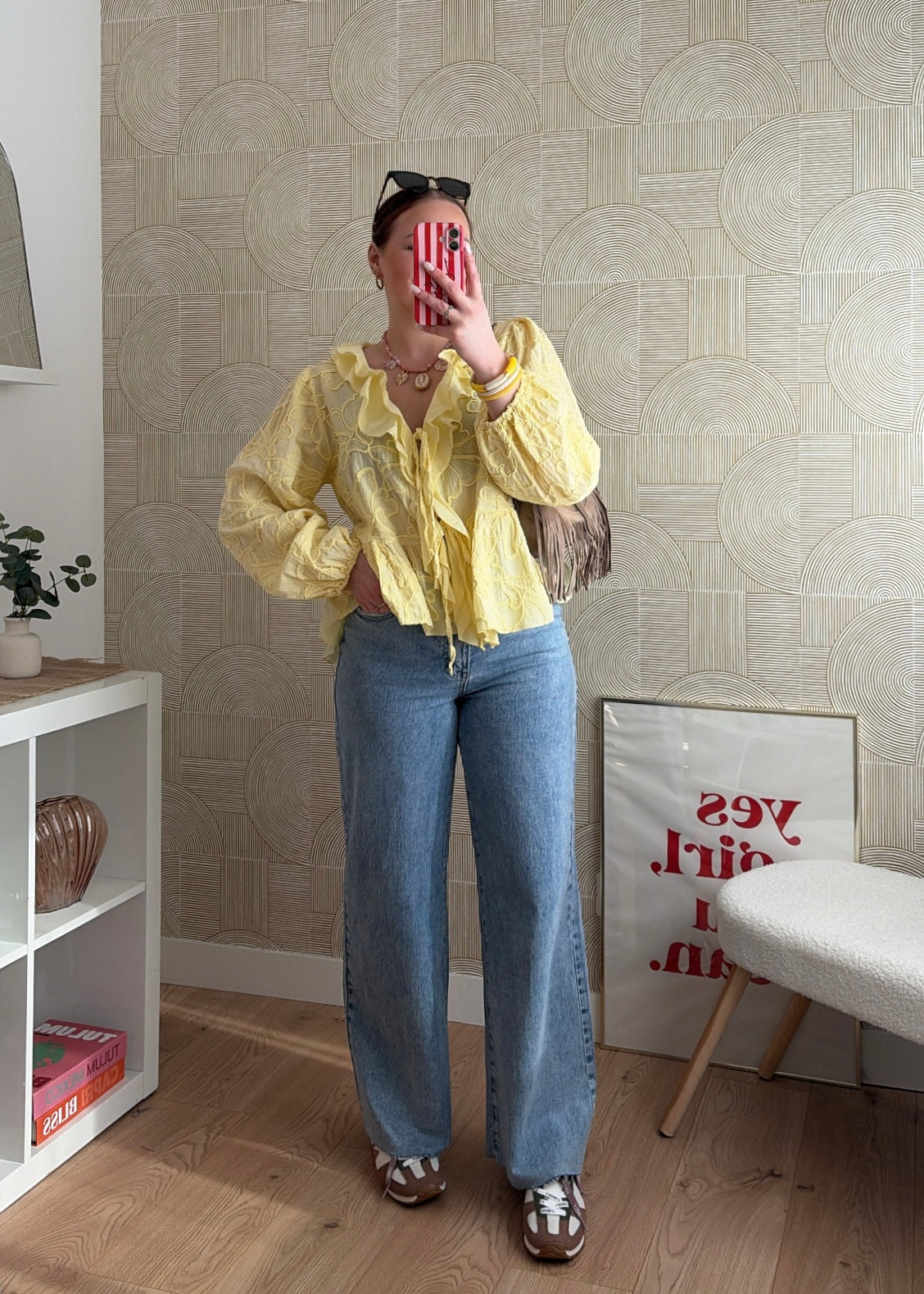 Blouse jaune - ROMANCIA