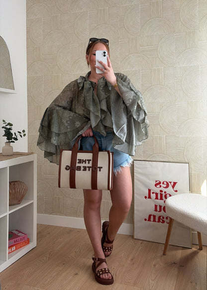 Blouse kaki - BANDANA