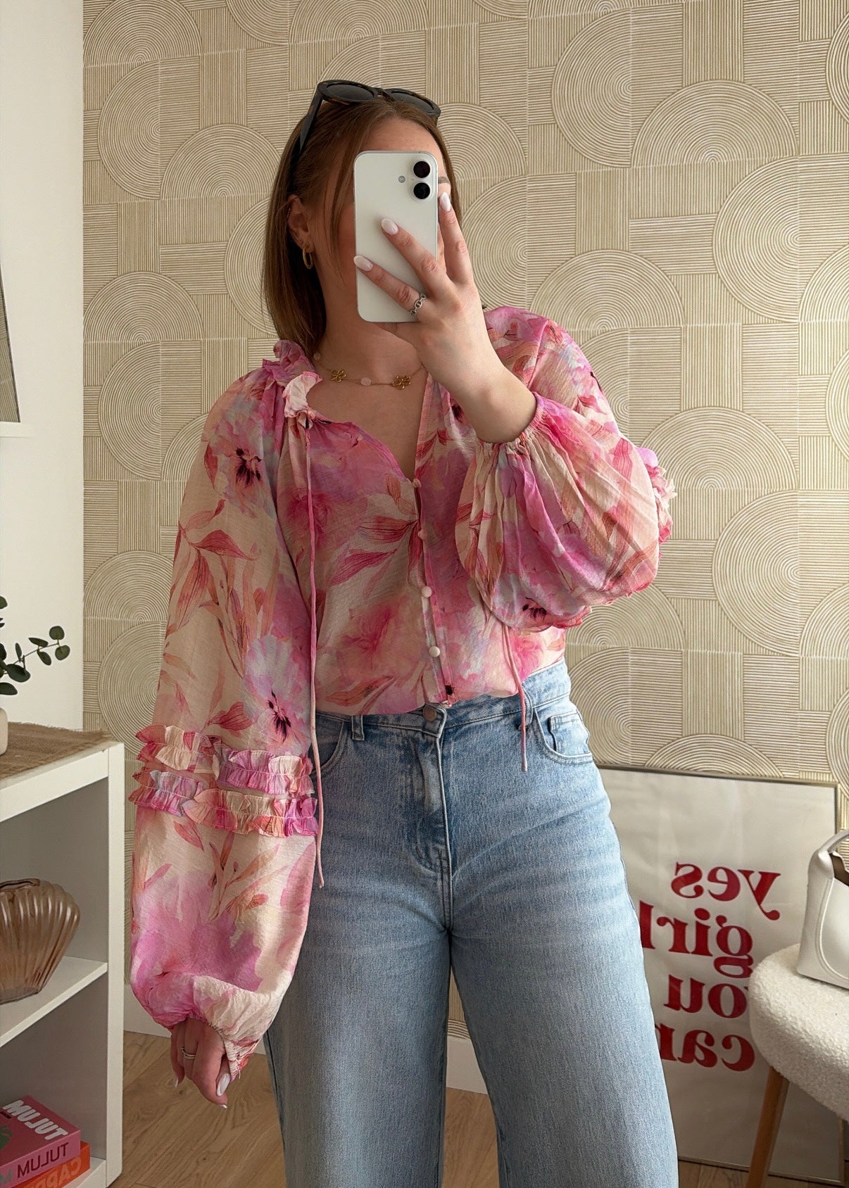 Blouse à fleurs - NARMIE