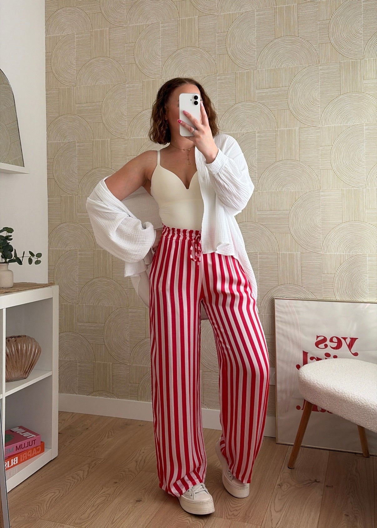 Pantalon à rayures R&R - HOLLY